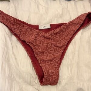 Onia Rust Leopard Bikini Bottom